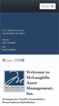 Mobile Screenshot of mclaughlinassetmgmt.com